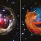 Illustration for article titled Even Gigantic Celestial Bodies Prefer Firefox to IE